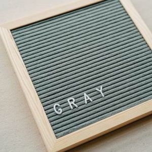Underwood Letterpress - Felt Letterboard